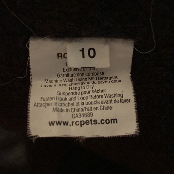 Small Dog Coat/Jacket for winter RC Pets Brand - Picture 4 of 5